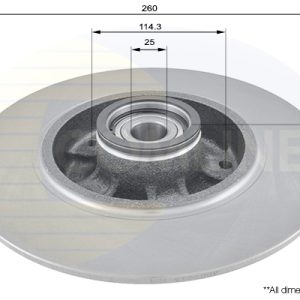 Disc frana COMLINE ADC3015 – RENAULT | AutoRival