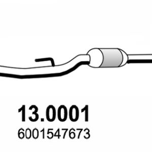 Catalizator ASSO 13.0001 – RENAULT | AutoRival