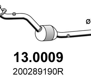 Catalizator ASSO 13.0009 – RENAULT | AutoRival
