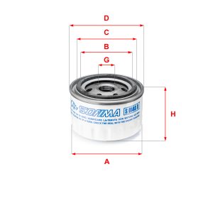Filtru ulei SOFIMA S 0140 R – RENAULT | AutoRival