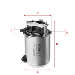Filtru combustibil SOFIMA S 1095 NR – RENAULT | AutoRival
