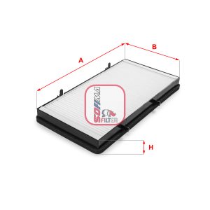 Filtru aer habitaclu SOFIMA S 3131 C – RENAULT | AutoRival