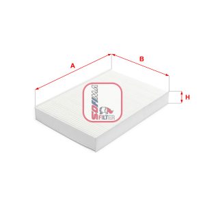 Filtru aer habitaclu SOFIMA S 3389 C – RENAULT | AutoRival
