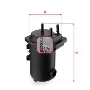 Filtru combustibil SOFIMA S 4051 NR – RENAULT | AutoRival