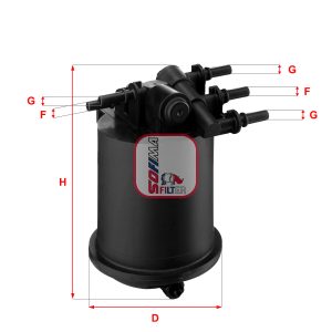 Filtru combustibil SOFIMA S 4086 NR – RENAULT | AutoRival