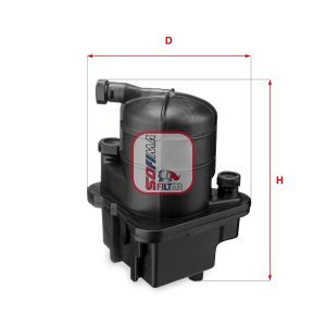 Filtru combustibil SOFIMA S 4087 NR – RENAULT | AutoRival