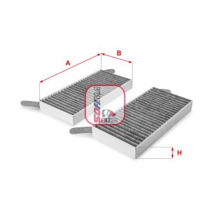 Filtru aer habitaclu SOFIMA S 4173 CA – RENAULT | AutoRival