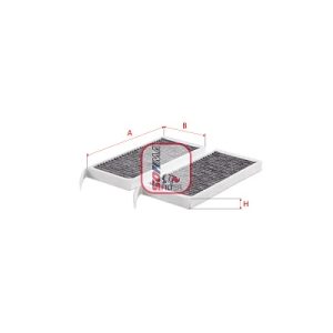 Filtru aer habitaclu SOFIMA S 4417 CA – RENAULT | AutoRival
