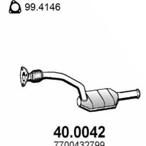 Catalizator ASSO 40.0042 – RENAULT | AutoRival