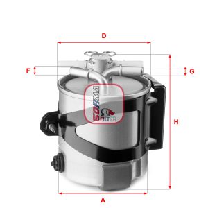 Filtru combustibil SOFIMA S 5430 GC – RENAULT | AutoRival