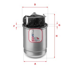 Filtru combustibil SOFIMA S 5517 GC – RENAULT | AutoRival