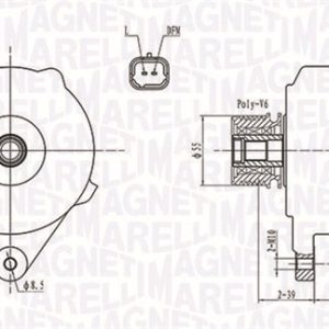 Alternator MAGNETI MARELLI 063731762010 – RENAULT | AutoRival