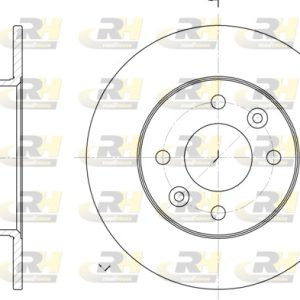 Disc frana ROADHOUSE 6066.00 – RENAULT | AutoRival