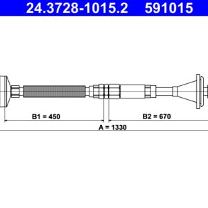 Cablu ambreiaj ATE 24.3728-1015.2 – RENAULT | AutoRival