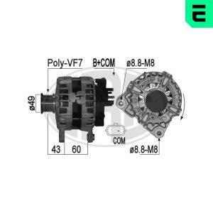 Alternator ERA 209292A – RENAULT | AutoRival