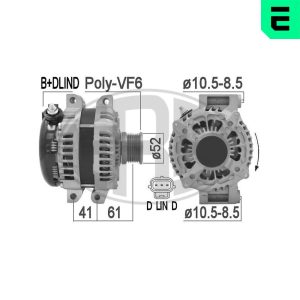 Alternator ERA 209460A – RENAULT | AutoRival