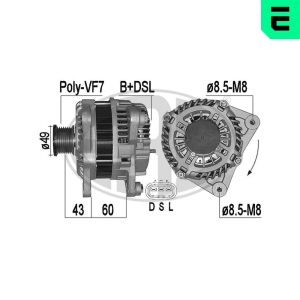 Alternator ERA 209526A – RENAULT | AutoRival