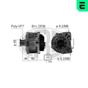 Alternator ERA 210509A – RENAULT | AutoRival