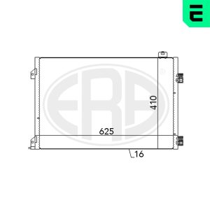 Condensator climatizare ERA 667131 – RENAULT | AutoRival
