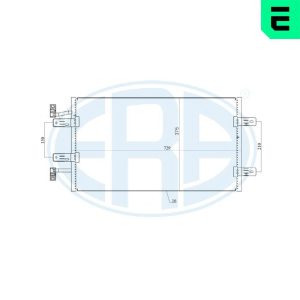 Condensator climatizare ERA 667174 – RENAULT | AutoRival