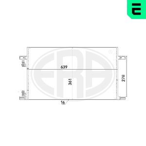 Condensator climatizare ERA 667235 – RENAULT | AutoRival