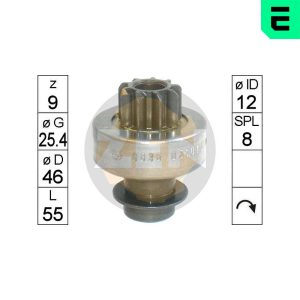 Cuplaj unisens demaror ERA ZN0836 – RENAULT | AutoRival