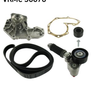 Pompa apa + Set curea transmisie cu caneluri SKF VKMC 36070