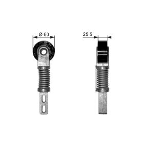 Intinzator curea distributie GATES T38355 – RENAULT | AutoRival