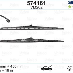Lamela stergator VALEO 574161 – RENAULT | AutoRival