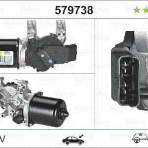 Motor stergator VALEO 579738 – RENAULT | AutoRival