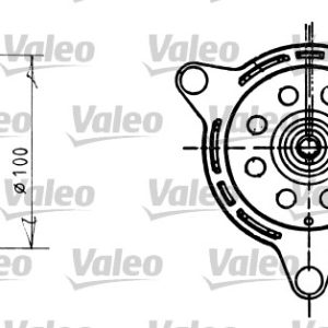 Motor electric ventilator VALEO 698086 – RENAULT | AutoRival