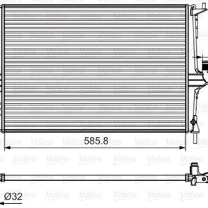 Radiator racire motor VALEO 700801 – RENAULT | AutoRival