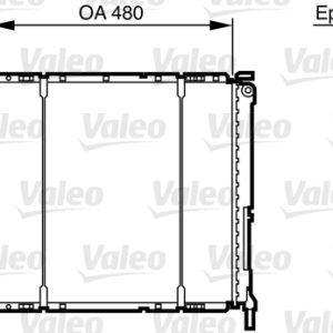 Radiator racire motor VALEO 732474 – RENAULT | AutoRival