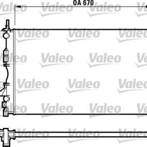Radiator racire motor VALEO 732827 – RENAULT | AutoRival