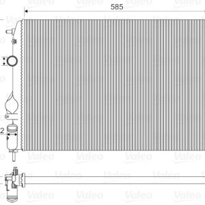 Radiator racire motor VALEO 732866 – RENAULT | AutoRival