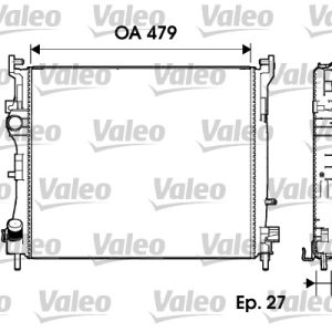 Radiator racire motor VALEO 732960 – RENAULT | AutoRival