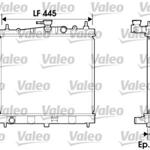 Radiator racire motor VALEO 734246 – RENAULT | AutoRival