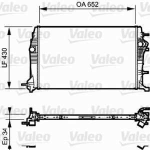 Radiator racire motor VALEO 735181 – RENAULT | AutoRival