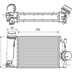Intercooler compresor VALEO 818293 – RENAULT | AutoRival