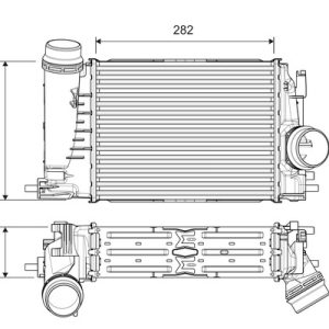 Intercooler compresor VALEO 818316 – RENAULT | AutoRival