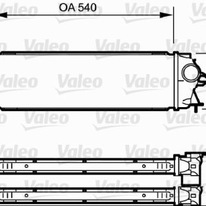 Intercooler compresor VALEO 818771 – RENAULT | AutoRival