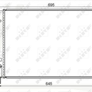 Radiator racire motor NRF 53118A – RENAULT | AutoRival