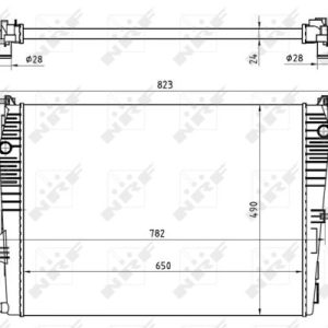 Radiator racire motor NRF 53965 – RENAULT | AutoRival
