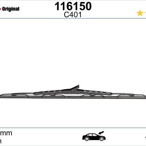 Lamela stergator SWF 116150 – RENAULT | AutoRival