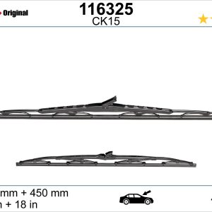 Lamela stergator SWF 116325 – RENAULT | AutoRival