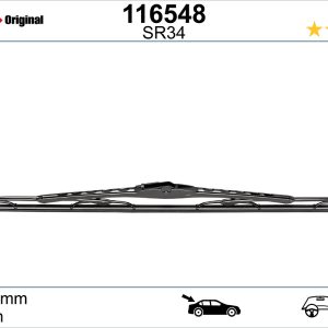 Lamela stergator SWF 116548 – RENAULT | AutoRival