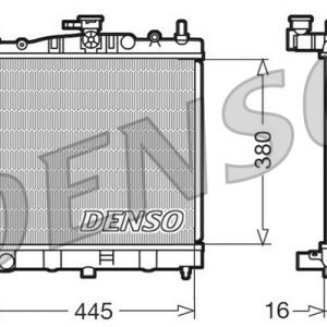 Radiator racire motor DENSO DRM46002 – RENAULT | AutoRival