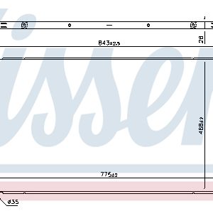 Radiator racire motor NISSENS 606411 – RENAULT | AutoRival