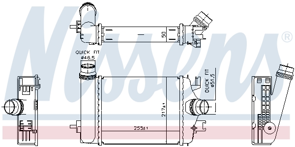 Intercooler compresor NISSENS 961313 – RENAULT | AutoRival