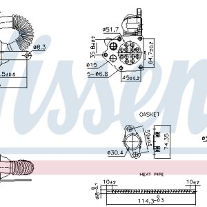 Radiator recirculare gaze de esapament NISSENS 989453 – RENAULT | AutoRival